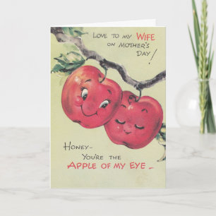 Vintage Mother's Day - To My Wife, Card