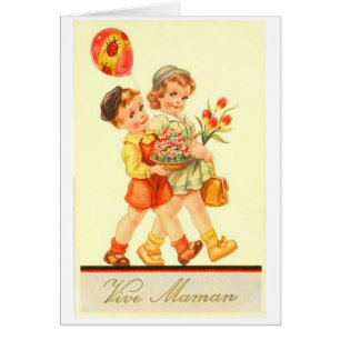 Vintage Mother's Day - Vive Maman,