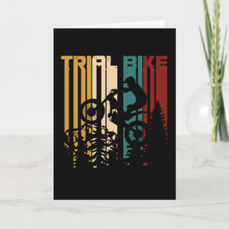 Vintage Moto Trial Card