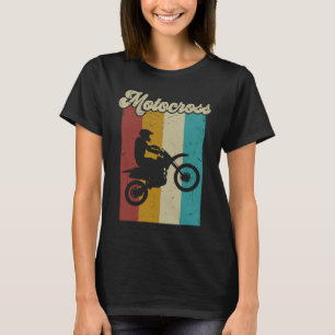 Vintage Motocross Bike Racing Dirtbike Dirt Bike R T-Shirt