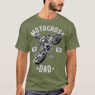 Vintage Motocross Dad  Dirt Bike Racing Dirtbike T-Shirt