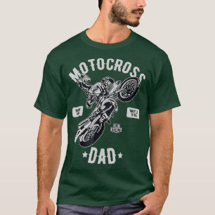 Vintage Motocross Dad Dirt Bike Racing Dirtbike T-Shirt