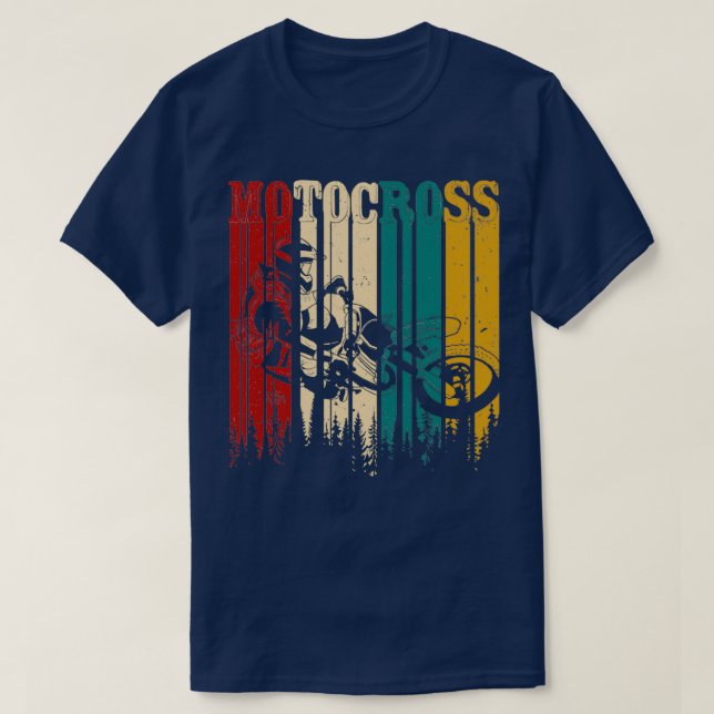 Vintage Motocross Mx Supercross  T-Shirt (Design Front)