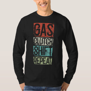 Vintage Motocross Off Road And Dirt Bike Rider Dir T-Shirt