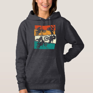 vintage motocross retro Off Road Enduro motorcycle Hoodie
