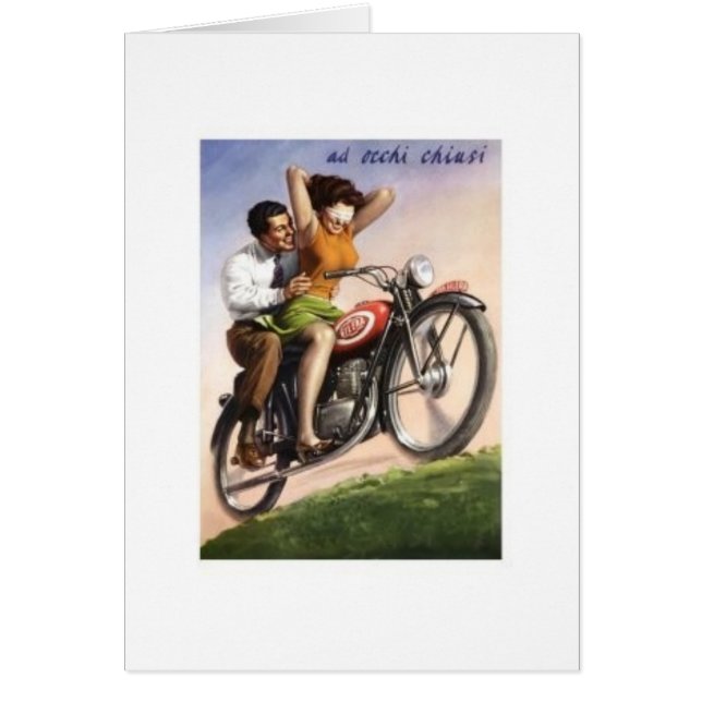 Vintage Motorcycle (Front)