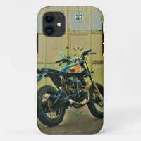 Vintage motorcycle art