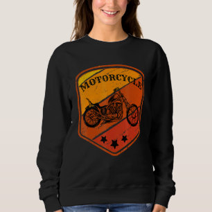 Vintage Motorcycle Biker Cool Motorcycles Sweatshirt