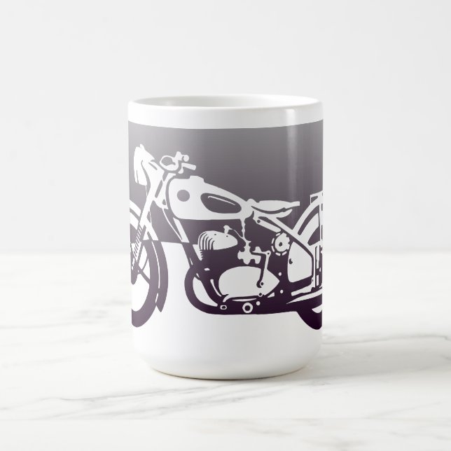 Vintage motorcycle coffee mug (Center)