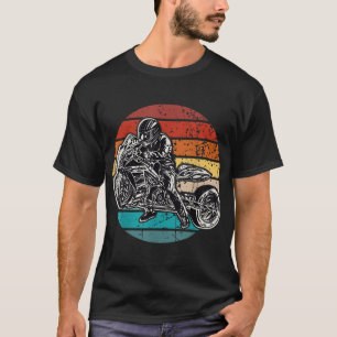 Vintage Motorcycle Drag Racing Sprints Drag bike r T-Shirt