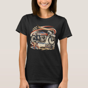 Vintage Motorcycle Garage Café Racer T-Shirt