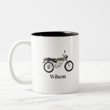 Vintage Motorcycle Mug 