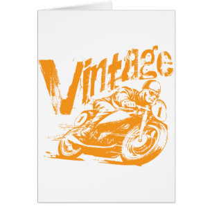 Vintage Motorcycle Racer