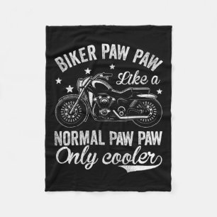 Vintage Motorcycle S For Men Fleece Blanket