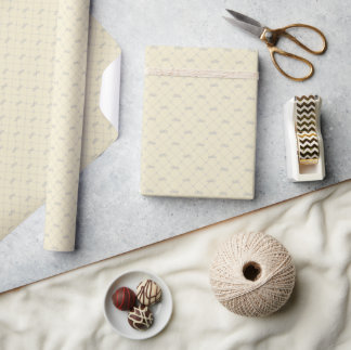 Vintage Motorcycle Wrapping Paper