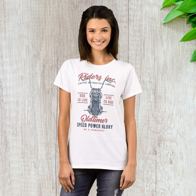 Vintage Motorcycles Company T-Shirt (Creator Uploaded)