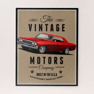 Vintage Motors Chevelle Jigsaw Puzzle