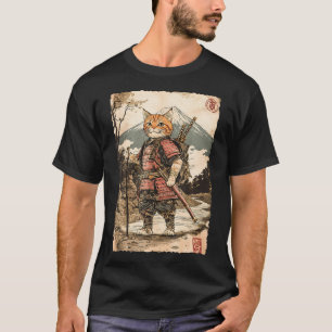 Vintage Mount Fuji Anime Japanese Tattoo Samurai C T-Shirt