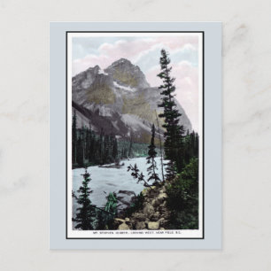Vintage Mount Stephen Field BC Canada photo Postcard