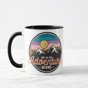Vintage Mountain Adventure Mug