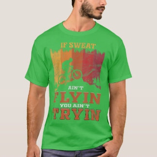 Vintage Mountain Bike Biker Sunset Cyclist MTB Bic T-Shirt