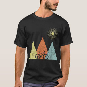 Vintage Mountain Bike MTB Bicycle Cycling Cyclist T-Shirt