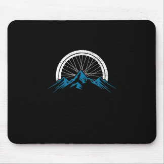 Vintage Mountain Biking Mountainbike Dirt Bike MTB Mouse Mat