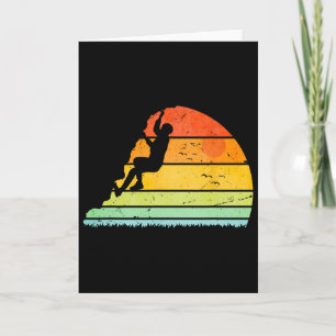 Vintage Mountain Climber - Rock Climbing Shoes Bou Card