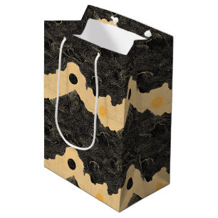 Vintage Mountain Clouds Landscape (4) Medium Gift Bag