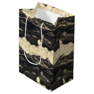 Vintage Mountain Clouds Landscape (5) Medium Gift Bag