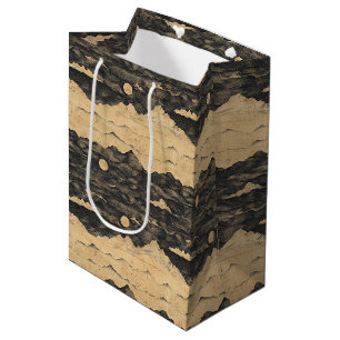 Vintage Mountain Clouds Landscape (7) Medium Gift Bag