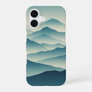 Vintage Mountain Ranges iPhone 16 Case