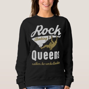 Vintage Mountaineering With Queens Rather Be Rock Sweatshirt