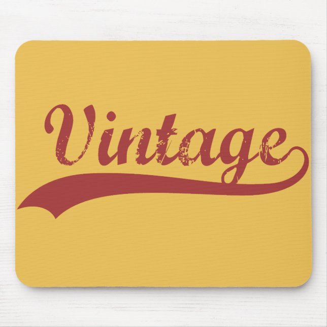 Vintage Mouse Mat (Front)