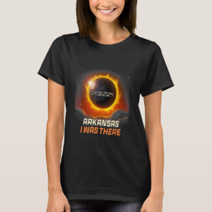 Vintage Moutains Total Solar Eclipse 2024 Arkansas T-Shirt