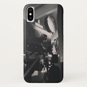 Vintage Movie Camera Photographic Print iPhone X Case