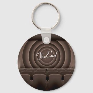 Vintage Movie Cinema Theatre Key Ring
