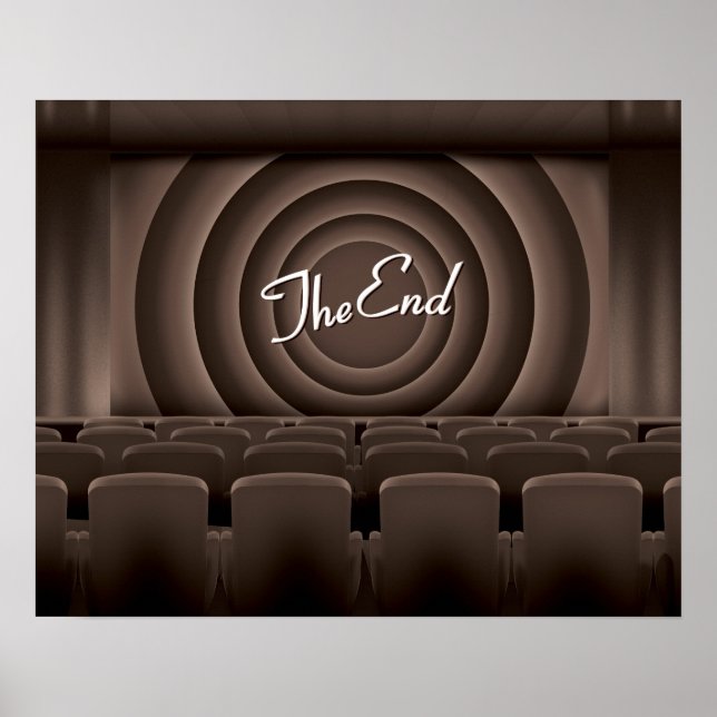 Vintage Movie Cinema Theatre Poster (Front)