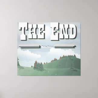 Vintage Movie Credit Canvas Print