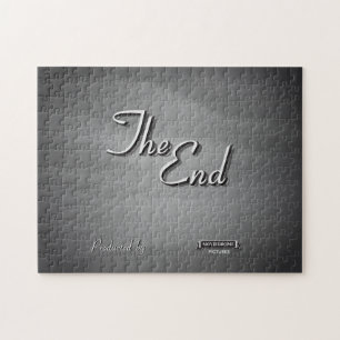 Vintage Movie Credit Jigsaw Puzzle