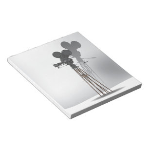 vintage movie film camera hollywood "vintage movie notepad