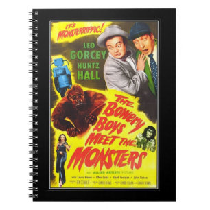 Vintage movie horror - notebook