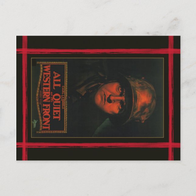 Vintage Movie Poster Postcard (Front)