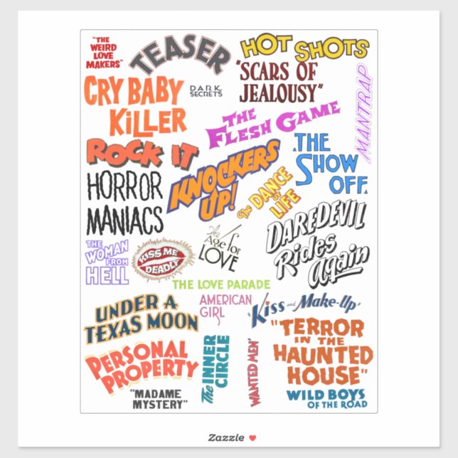 Vintage movie Quotes Sayings phrases Text Words  (Sheet)