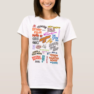 Vintage movie Quotes Sayings phrases Text Words  T-Shirt