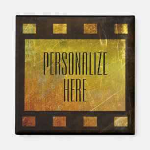 Vintage movie reel film   magnet