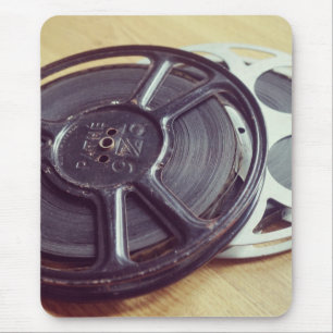 Vintage Movie reel film Mouse Mat