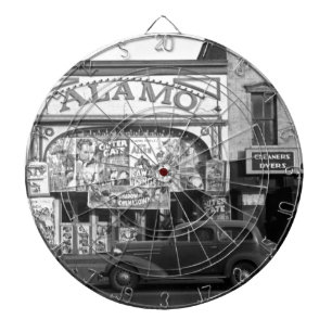 Vintage Movie Theatre Dartboard