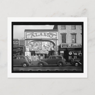 Vintage Movie Theatre Postcard