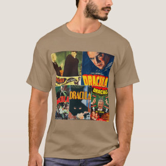 Vintage Movies Dracula Montage 13 gift T-Shirt